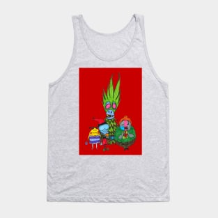 Santa's little haters Tank Top